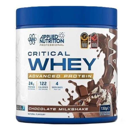 Applied Nutrition – Critical Whey, Chocolate Milkshake – 132g (4 porties)