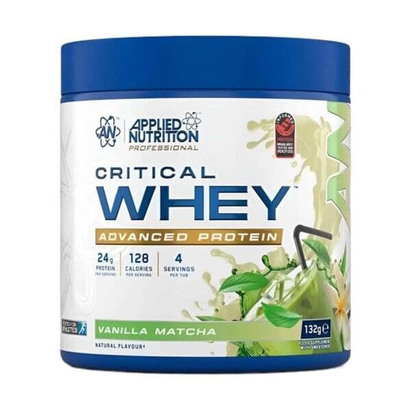 Applied Nutrition – Critical Whey, Vanilla Matcha – 132g (4 porties)