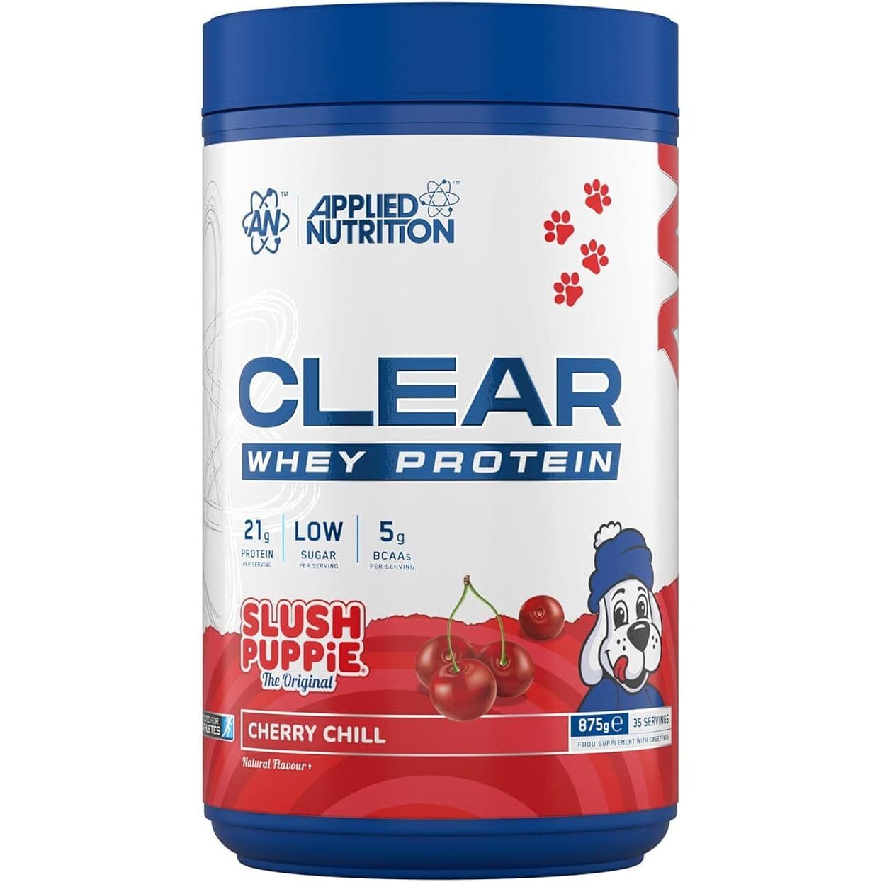 Applied Nutrition – Clear Whey Protein, Slush Puppie Cherry Chill – 875g