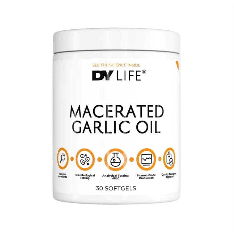 Dorian Yates – DY LIFE Macerated Garlic Oil – 30 softgels