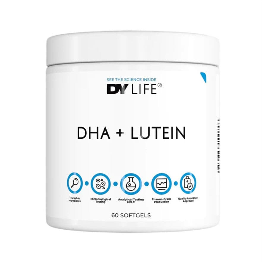 Dorian Yates – DY LIFE DHA + Lutein – 60 softgels