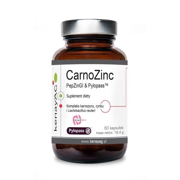 KENAY CarnoZinc - PepZinGI & Pylopass (60 capsules)