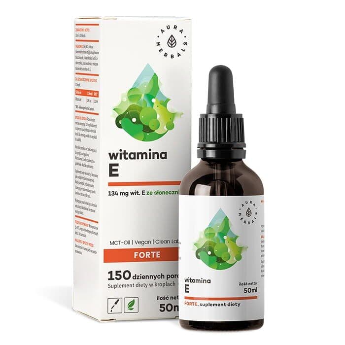 AURA HERBALS Vitamin E, MCT (50 ml / 1,69 fl. oz.)