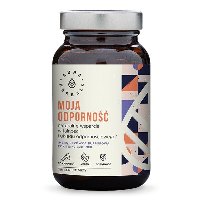 AURA HERBALS Immune System Support, Natural Complex (60 Kapseln)