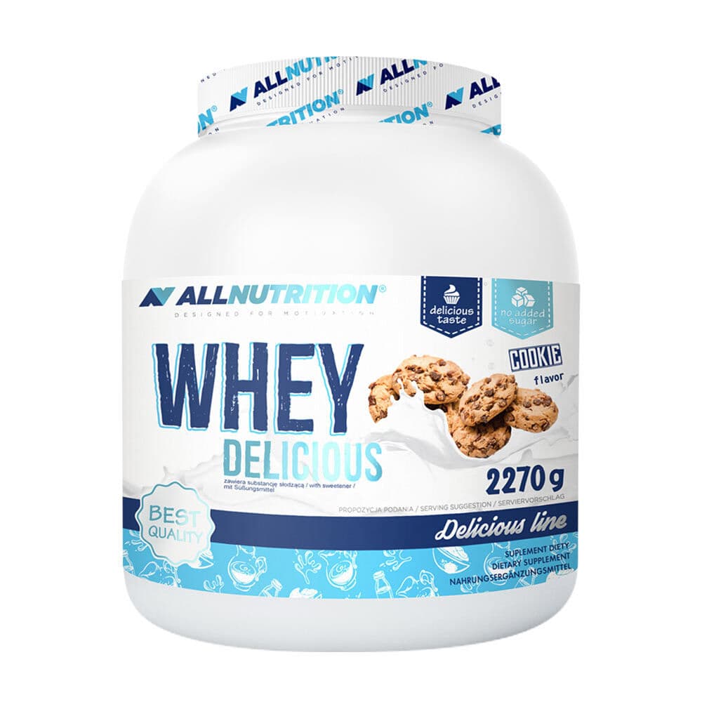 ALLNUTRITION Whey Delicious - 2270 g, Cookies