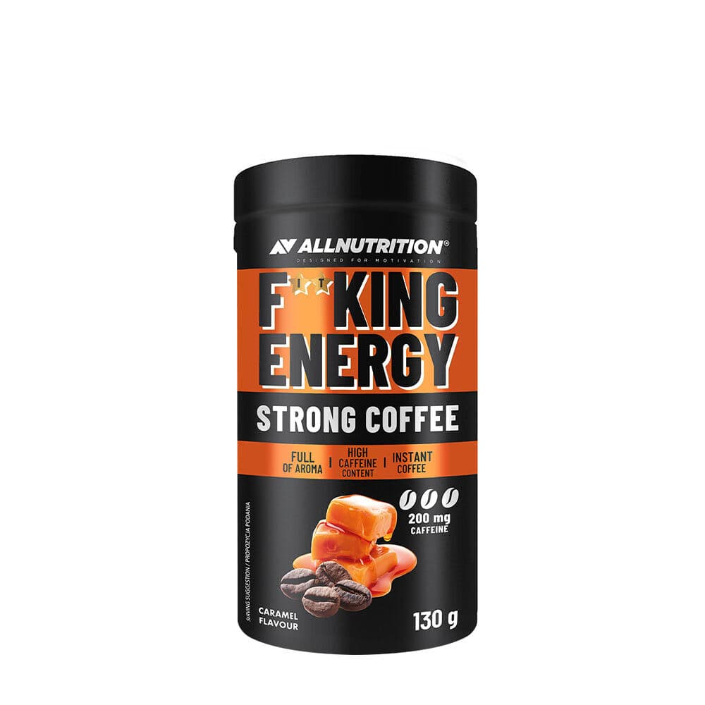ALLNUTRITION FitKing Energy Strong Coffee (130 g, Caramel)