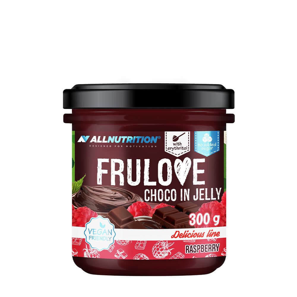 Frulove Choco In Jelly, Raspberry - 300g
