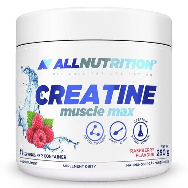 Creatine Muscle Max, Raspberry – 250g