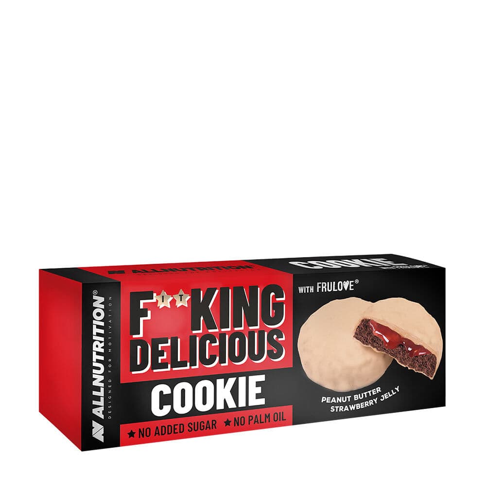 Fitking Delicious Cookie, Peanut Butter Strawberry Jelly – 128g