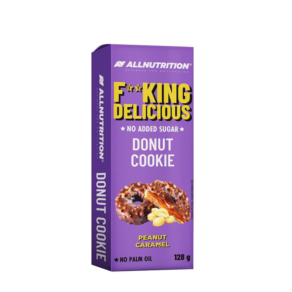 Fitking Delicious Donut Cookie, Peanut Caramel - 128g