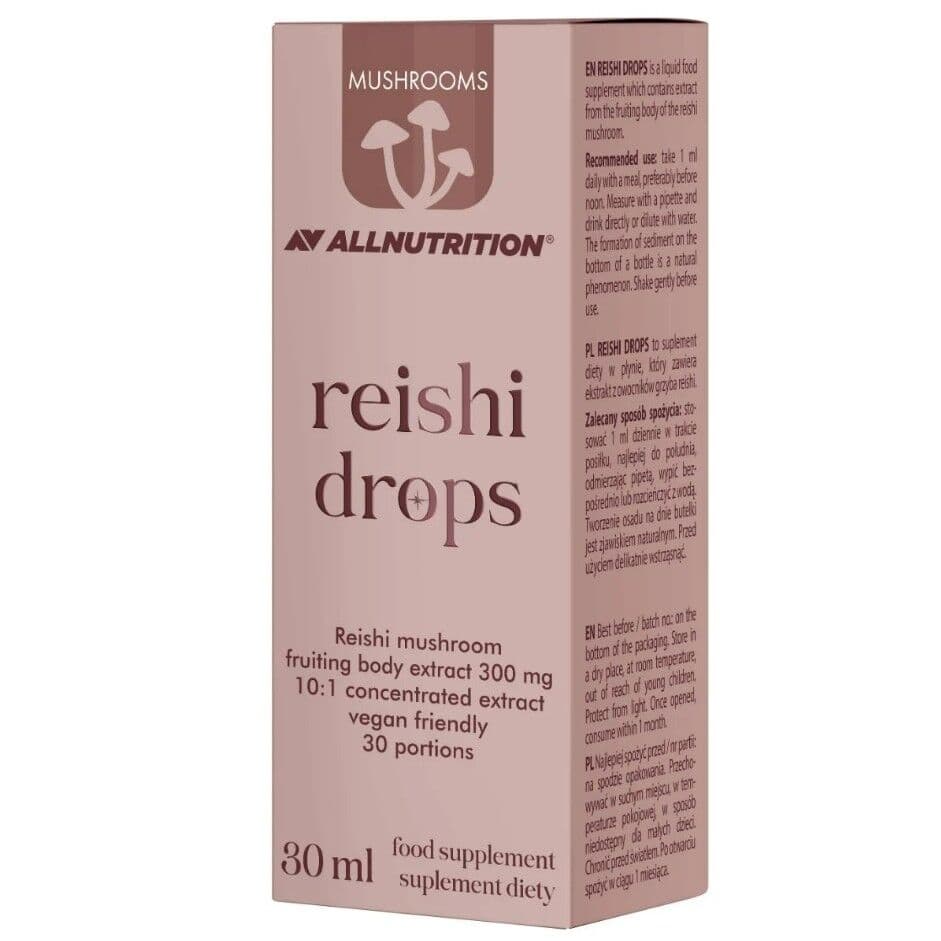 Mushrooms Reishi Drops, 300mg – 30 ml.