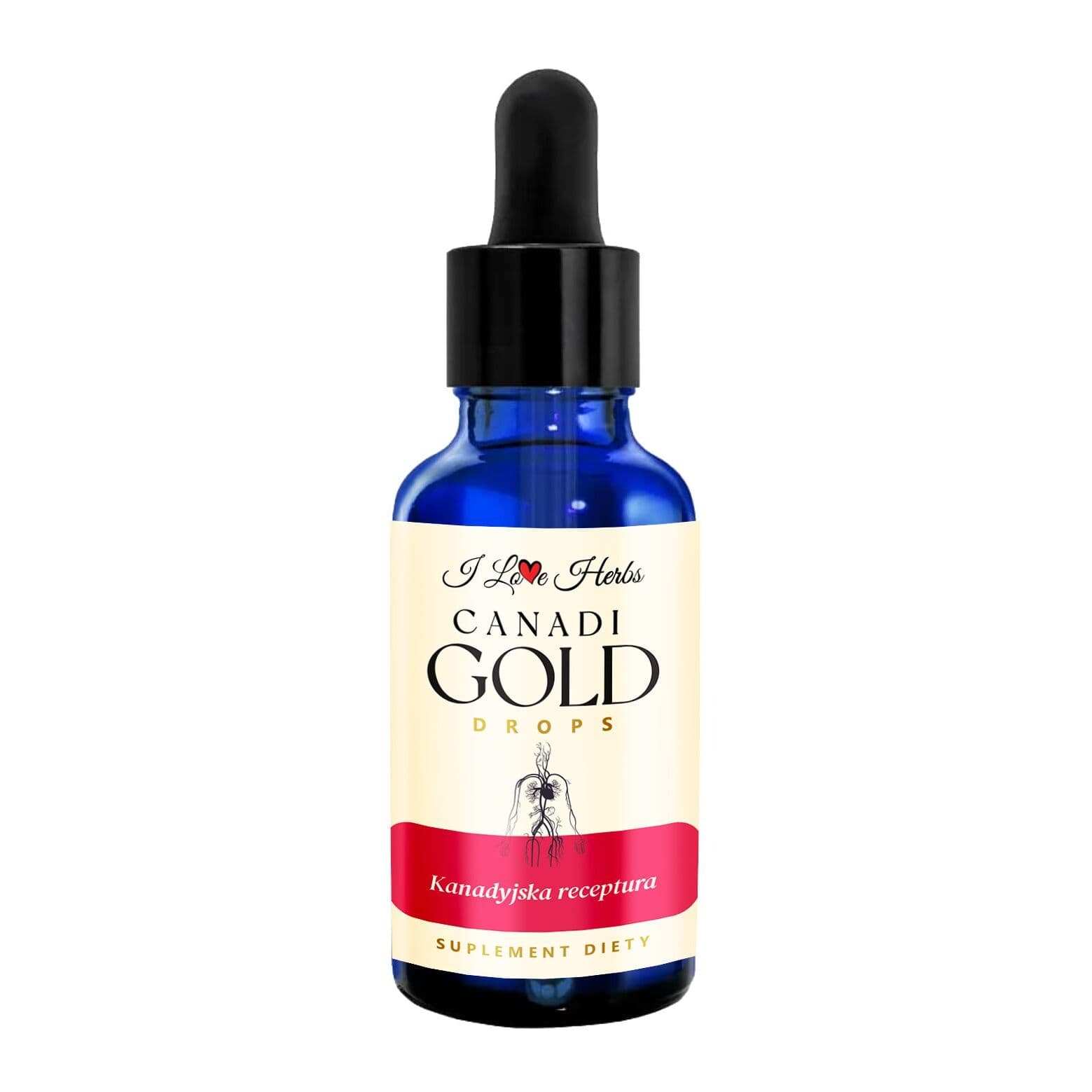 I LOVE HERRBS - CANADI Gold druppels KANADYJSKA RECEPTURA (100 ml)
