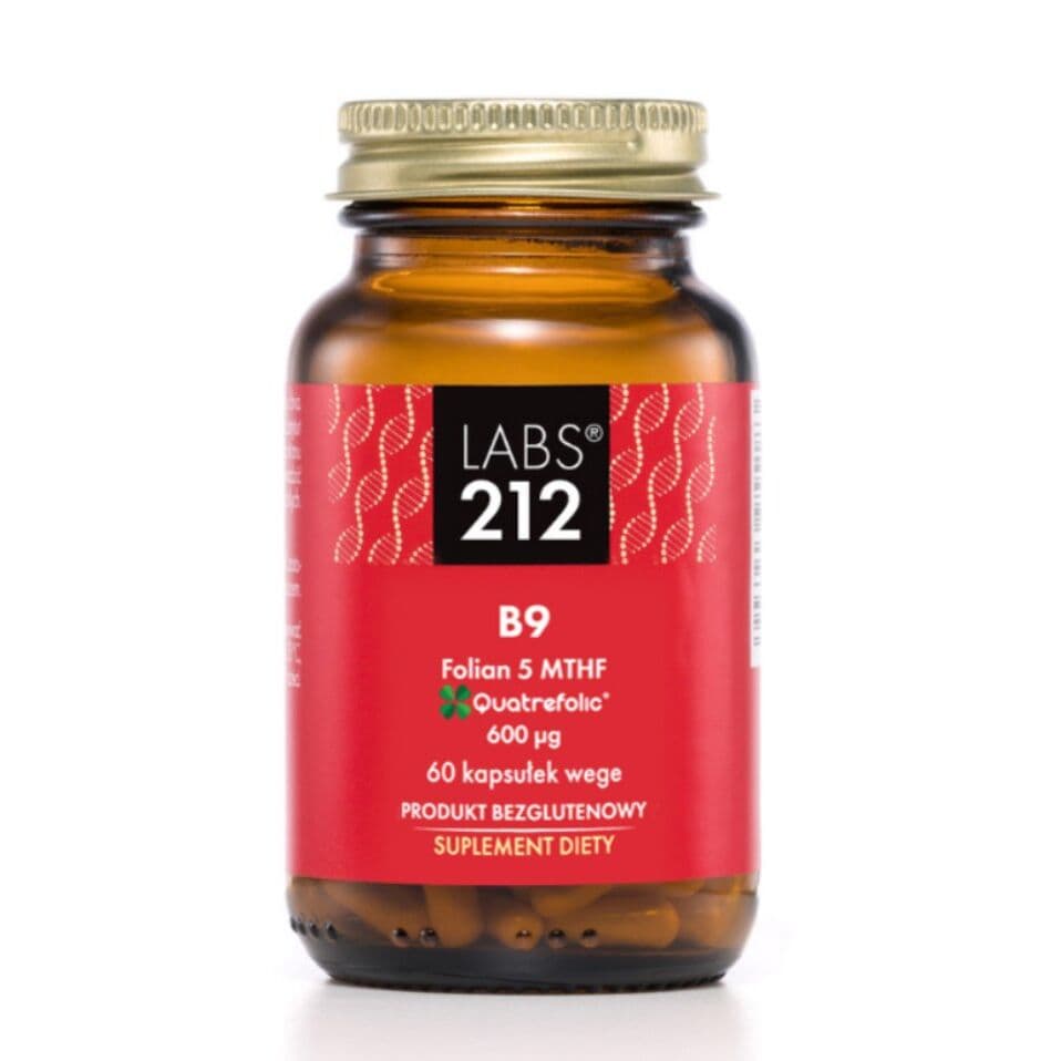 LABS212 B9 Folate 5-MTHF (60 v-capsules)