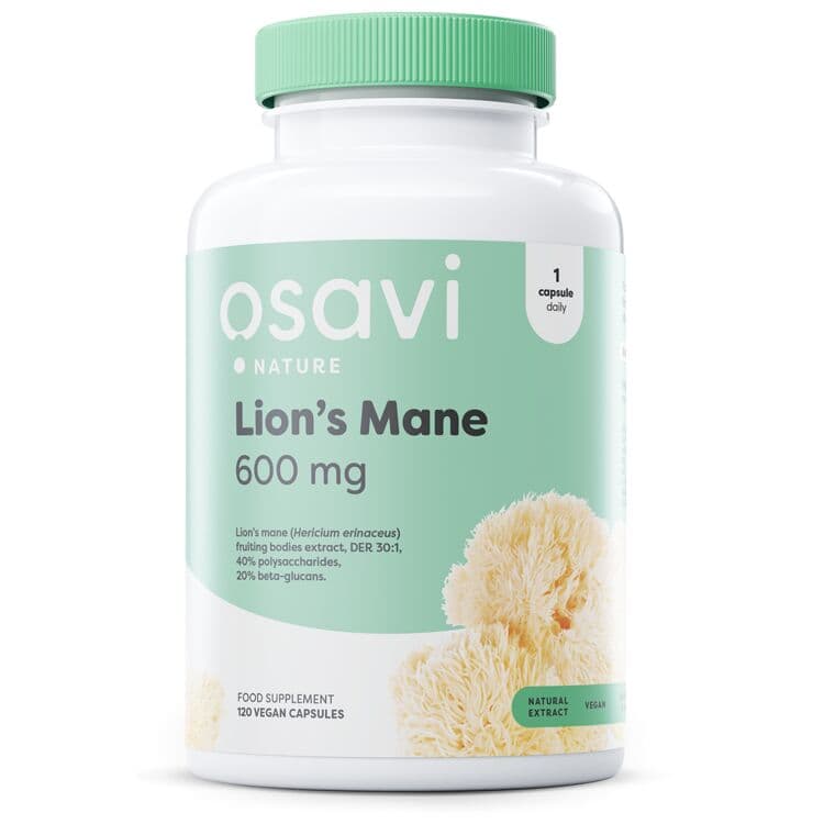 Lion's Mane, 600mg – 120 veganistische capsules