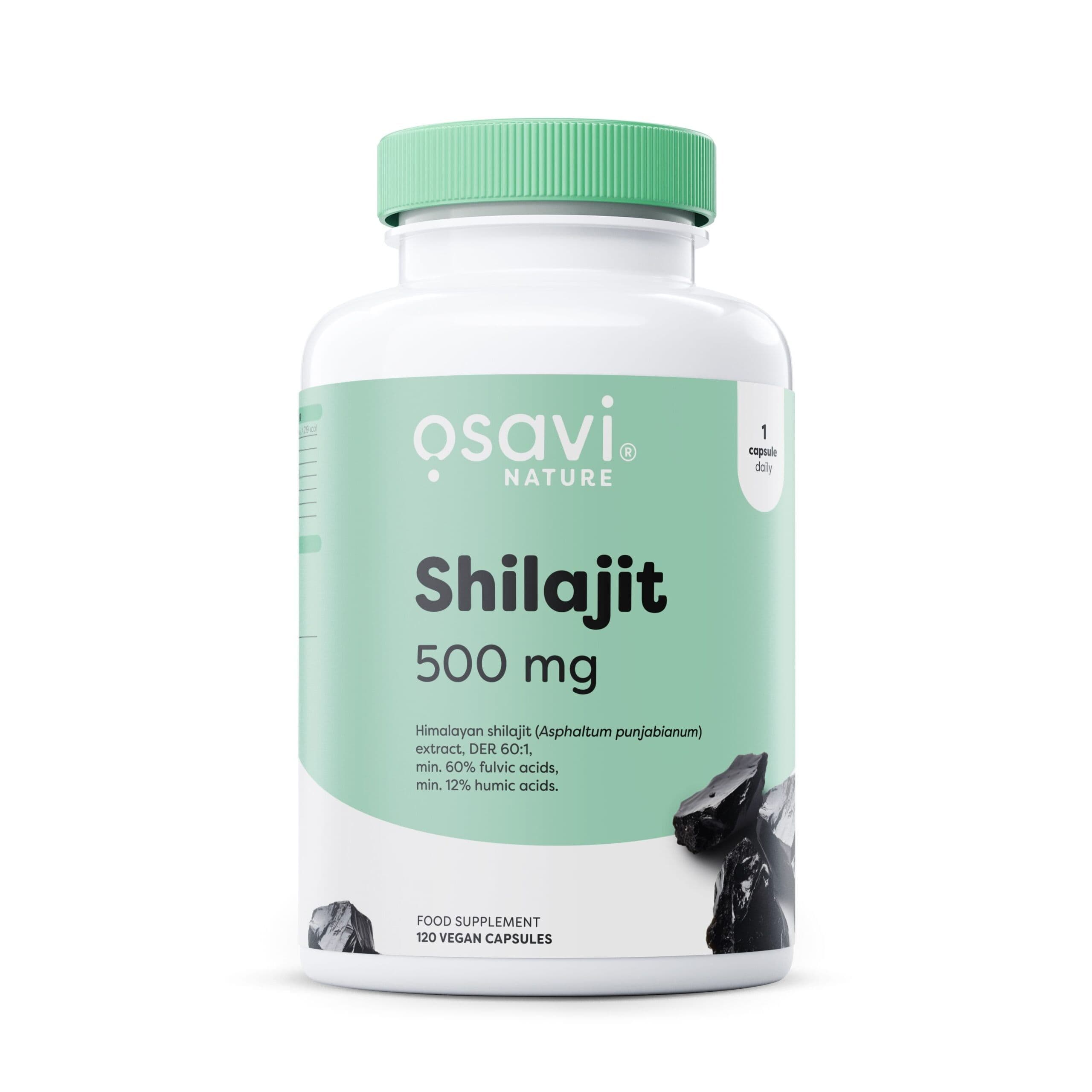 Shilajit, 500mg - 120 vegansk kapsler