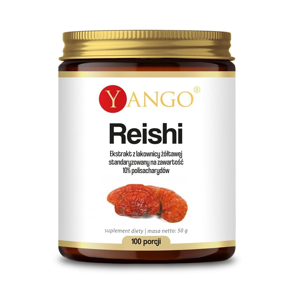 YANGO Reishi - extract of 10% polysaccharides (50 g / 1,764 oz.)