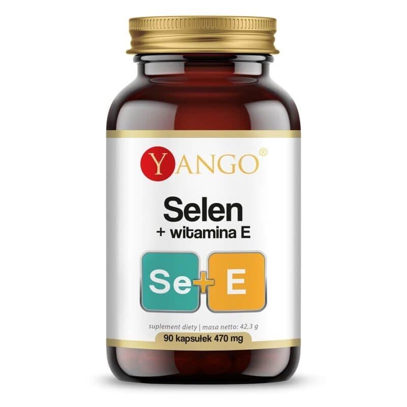 YANGO Selenium + Natural Vitamin E (90 Kapseln)