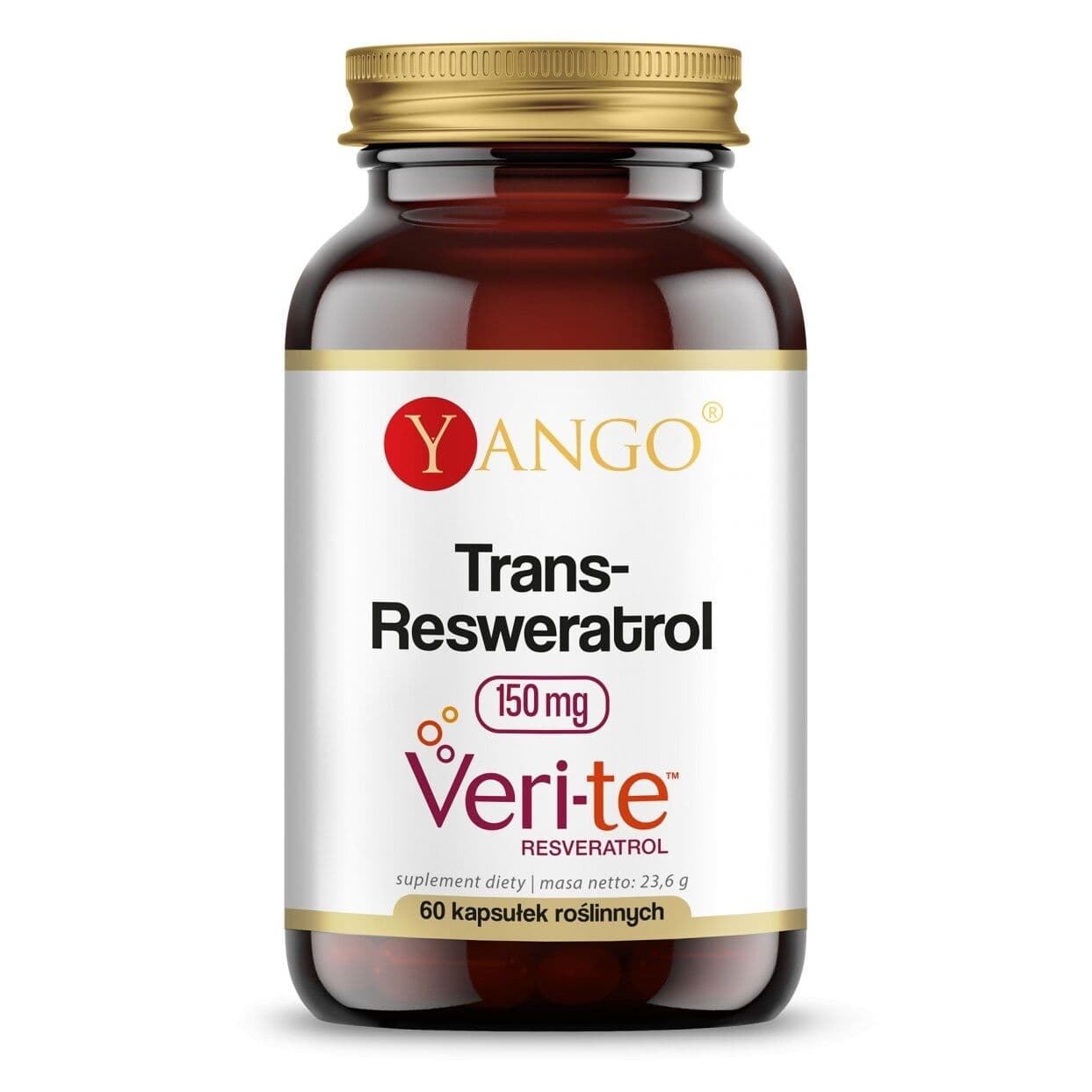 YANGO Trans-Resveratrol Veri-te, 150 mg (60 capsules)