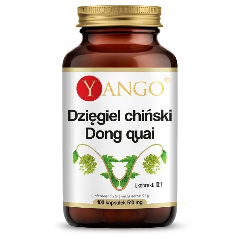 YANGO Angelica sinensis – Dong Quai (100 capsules)