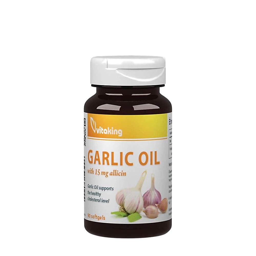 Vitaking Garlic Oil with 15 mg allicin (90 Weichkapseln)