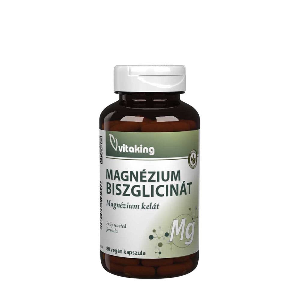 Vitaking Organic Magnesium Bisglycinate (80 capsules)