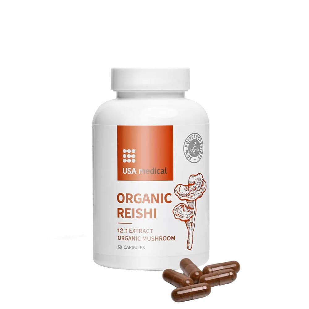 USA medical Organic Reishi (60 capsules)