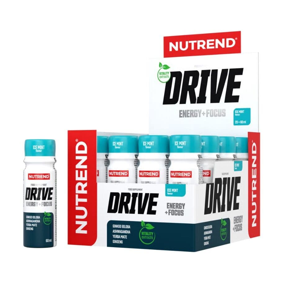 Drive Shot, Ice Mint – 20 x 60 ml