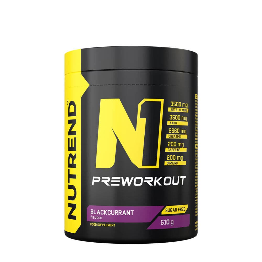 N1 Pre-Workout, Blackcurrant - 510g