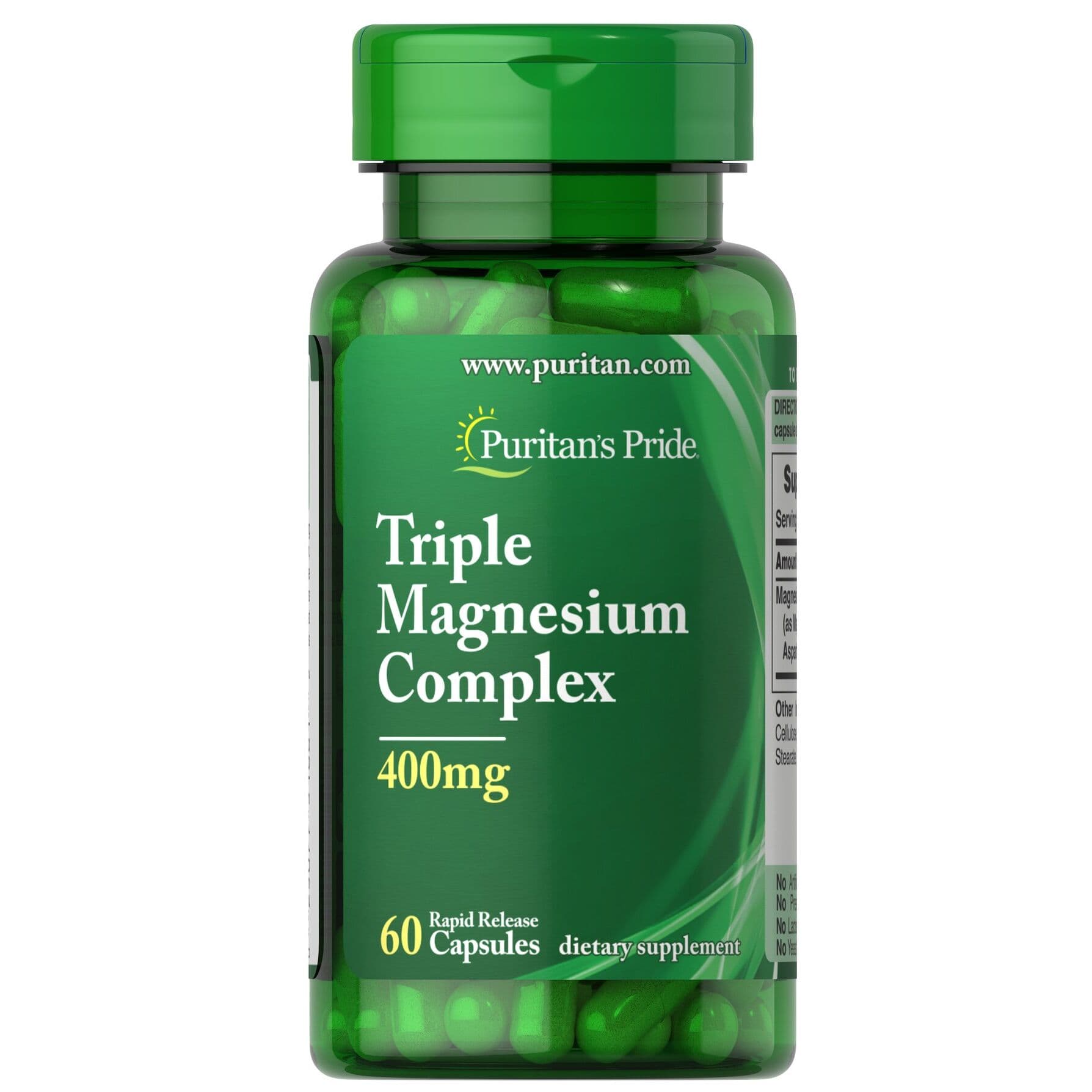 Triple Magnesium Complex, 400 mg – 60 caps