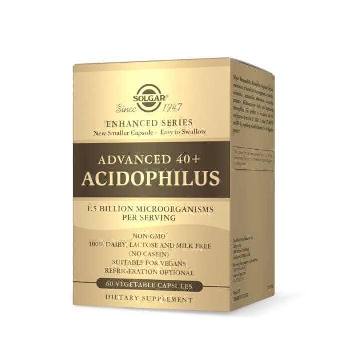 SOLGAR Advanced 40+ Acidophilus (60 caps)