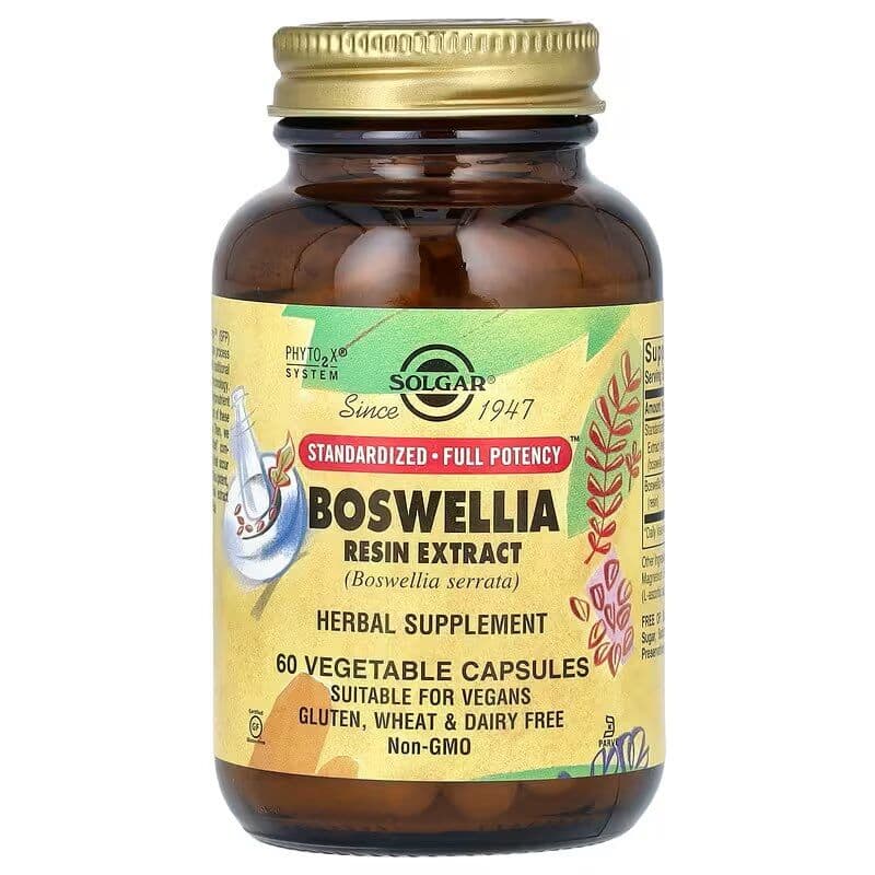 Boswelliaharpiksekstrakt – 60 vegetabilske kapsler