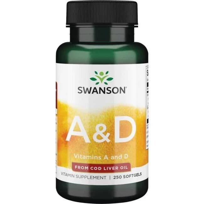 Vitamins A & D – 250 softgels