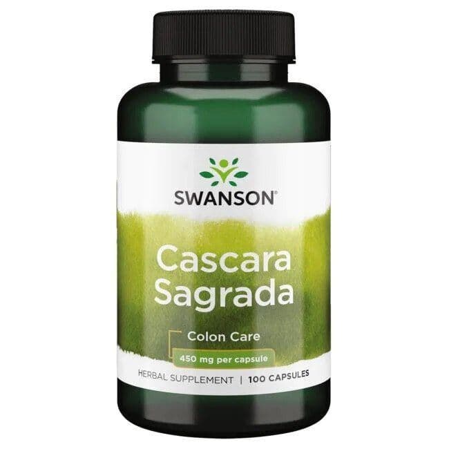 Cascara Sagrada, 450mg – 100 caps