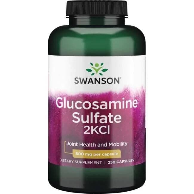 Glucosamine Sulfate 2KCl, 500mg - 250 caps