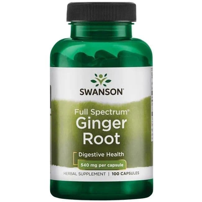 Ginger Root, 540mg – 100 caps