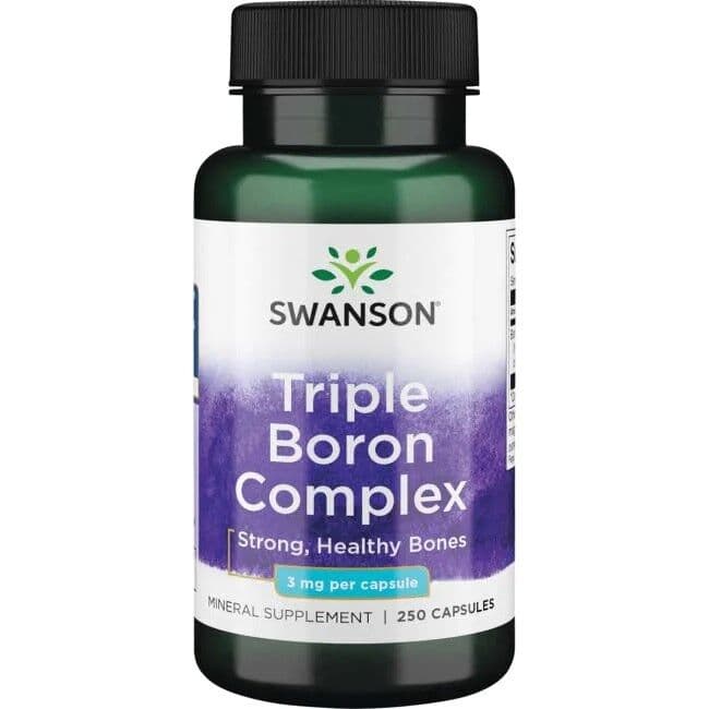 Triple Boron Complex, 3mg – 250 caps