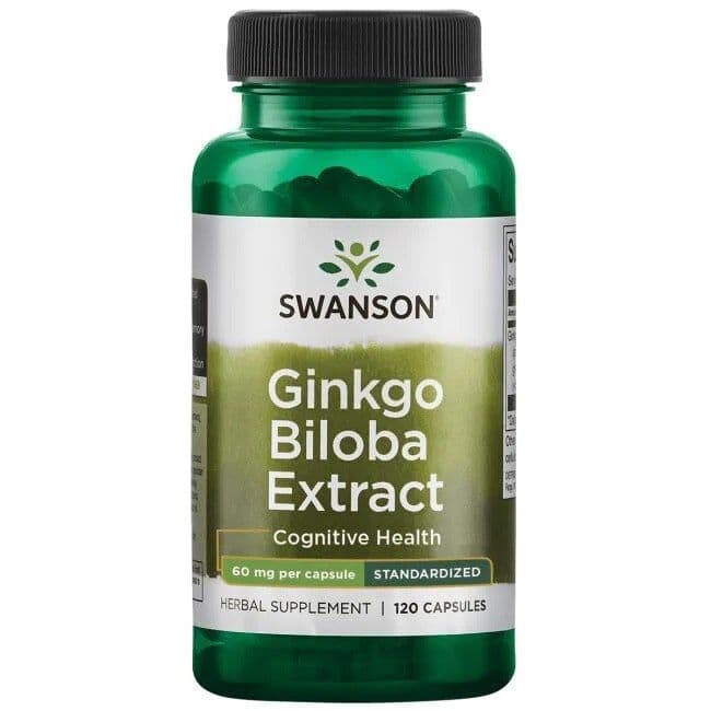 Ginkgo Biloba Extract, 60mg – 120 caps