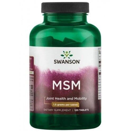 MSM, 1500mg – 120 tablets