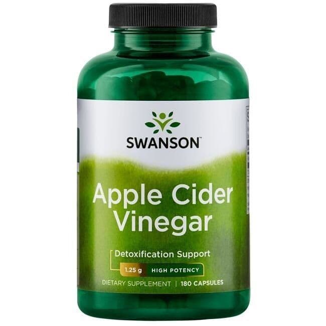 Apple Cider Vinegar, 1250mg High Potency – 180 caps