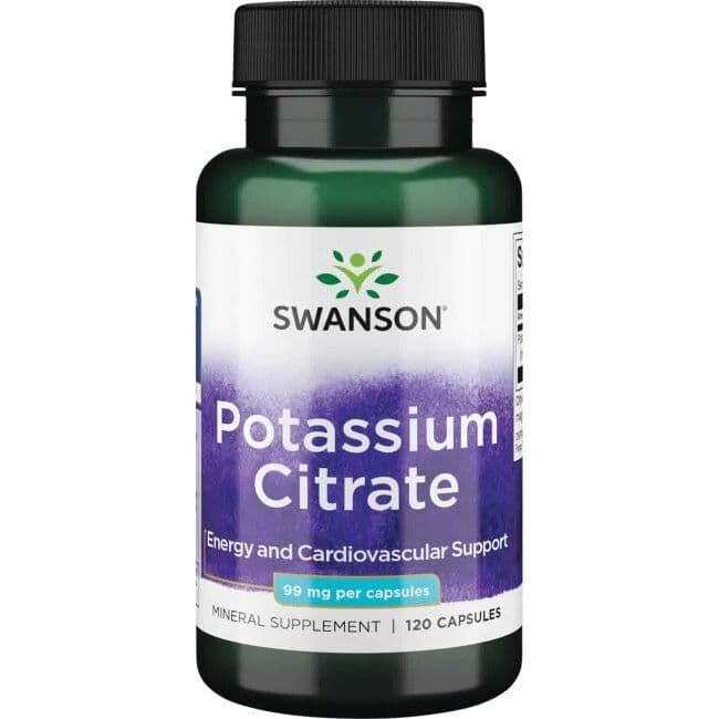 Potassium Citrate, 99mg – 120 caps