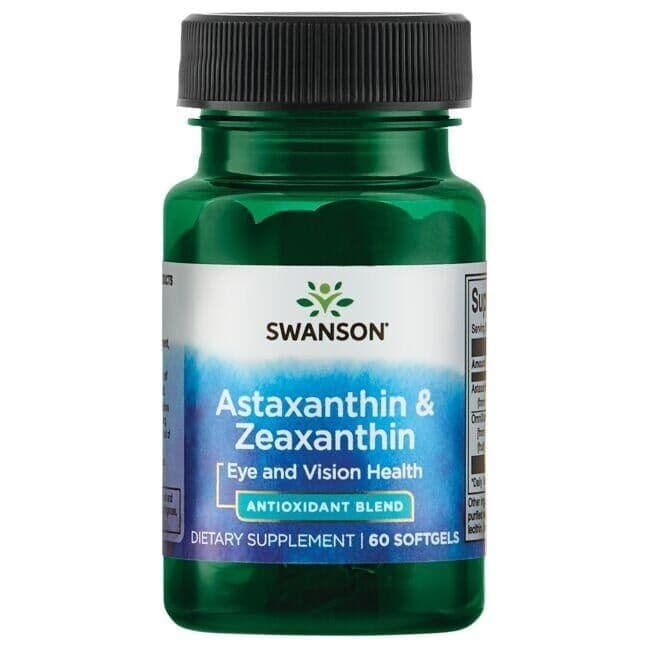 Astaxanthin & Zeaxanthin – 60 softgels