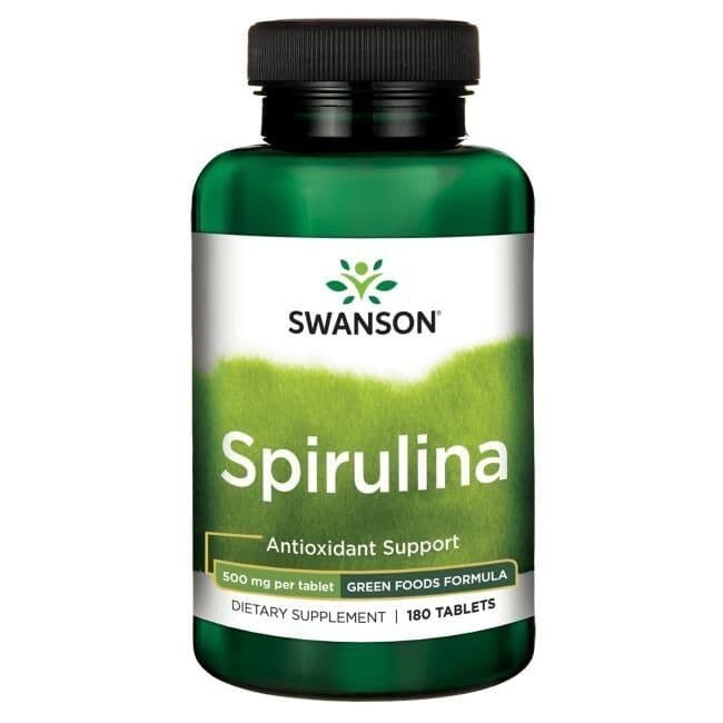 Spirulina, 500mg – 180 tablets