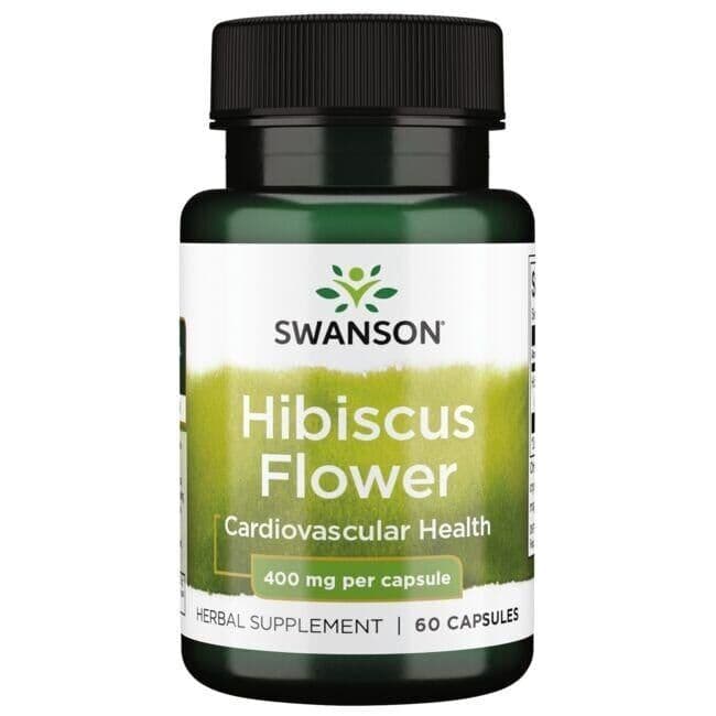 Hibiscus Flower, 400mg – 60 caps