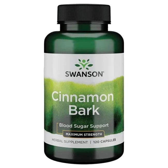 Cinnamon Bark, Maximum Strength - 120 caps