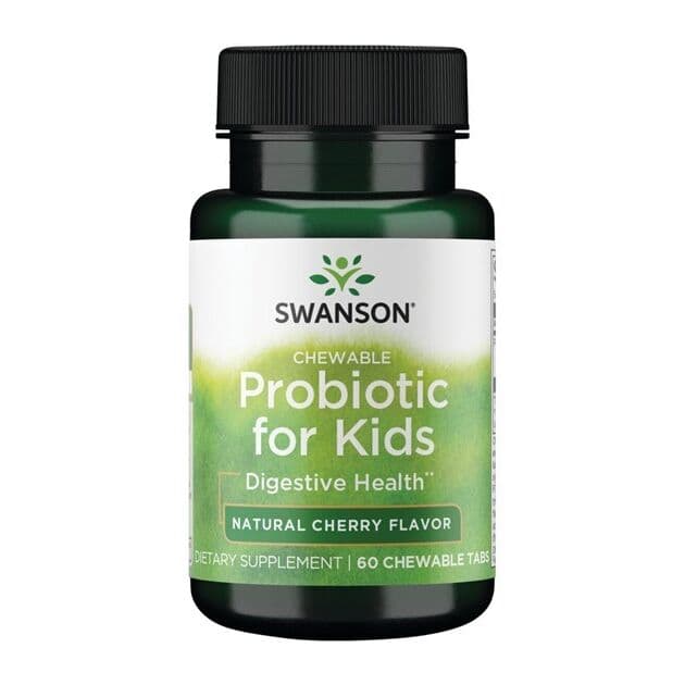SWANSON Probiotyki dla dzieci do ssania 60tab