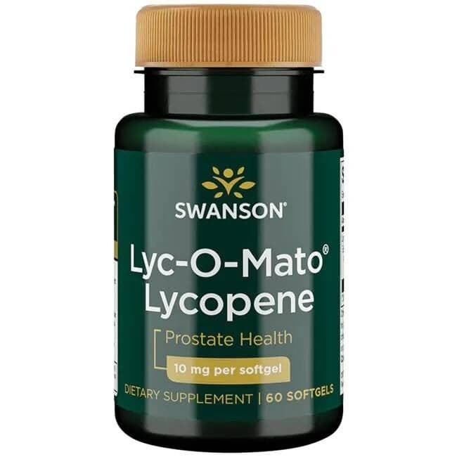 SWANSON Lyc-O-Mato Likopen 10mg 60sgels
