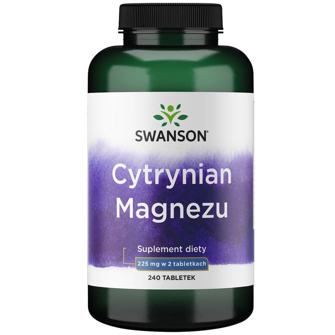 Magnesium Citrate, 225mg Super-Strength – 240 Tabletten