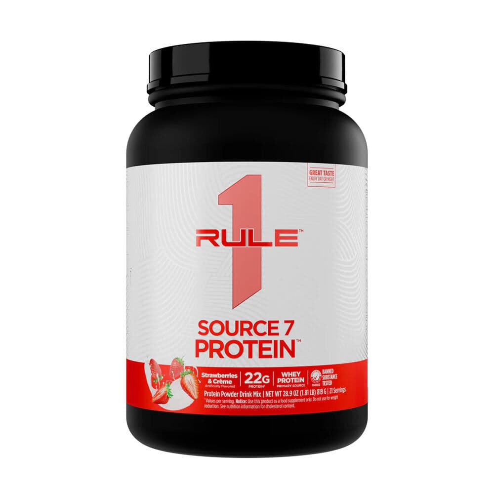Source7 Protein, Strawberries & Creme – 819g