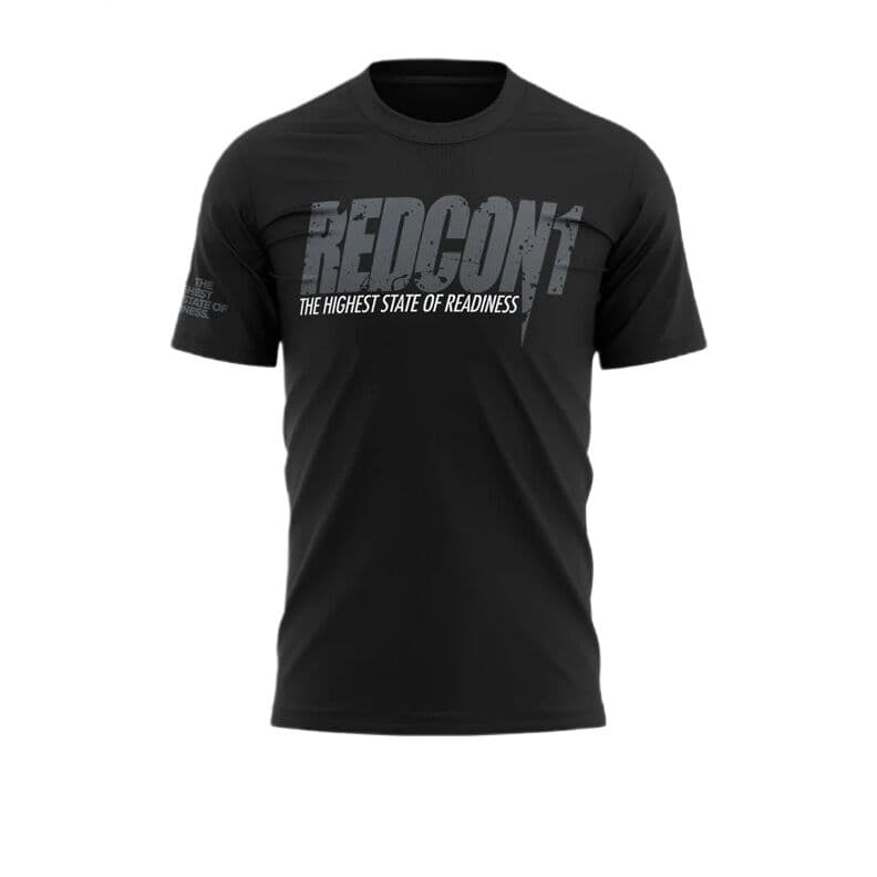 Redcon1 - Redcon1 The Highest State Of Readiness OUT OG T-Shirt, Black - XX-Large