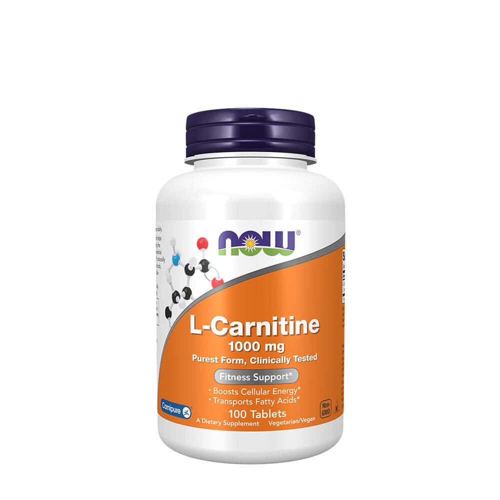 NOW L-Carnitine 1000 mg (100 Tablets)